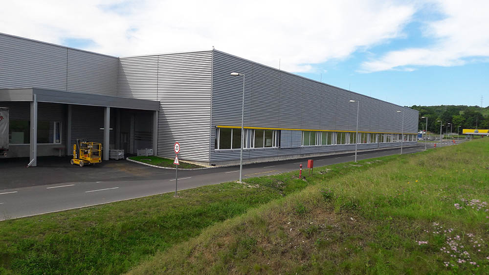 Robert Bosch Csarnok Bővítés