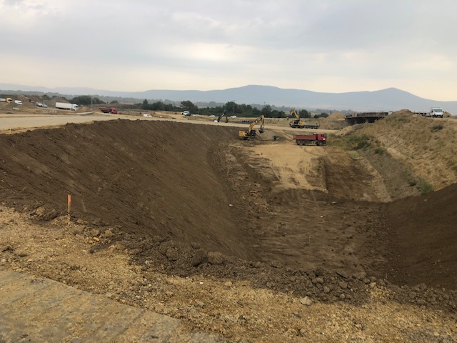 M30 autópálya földmunkák